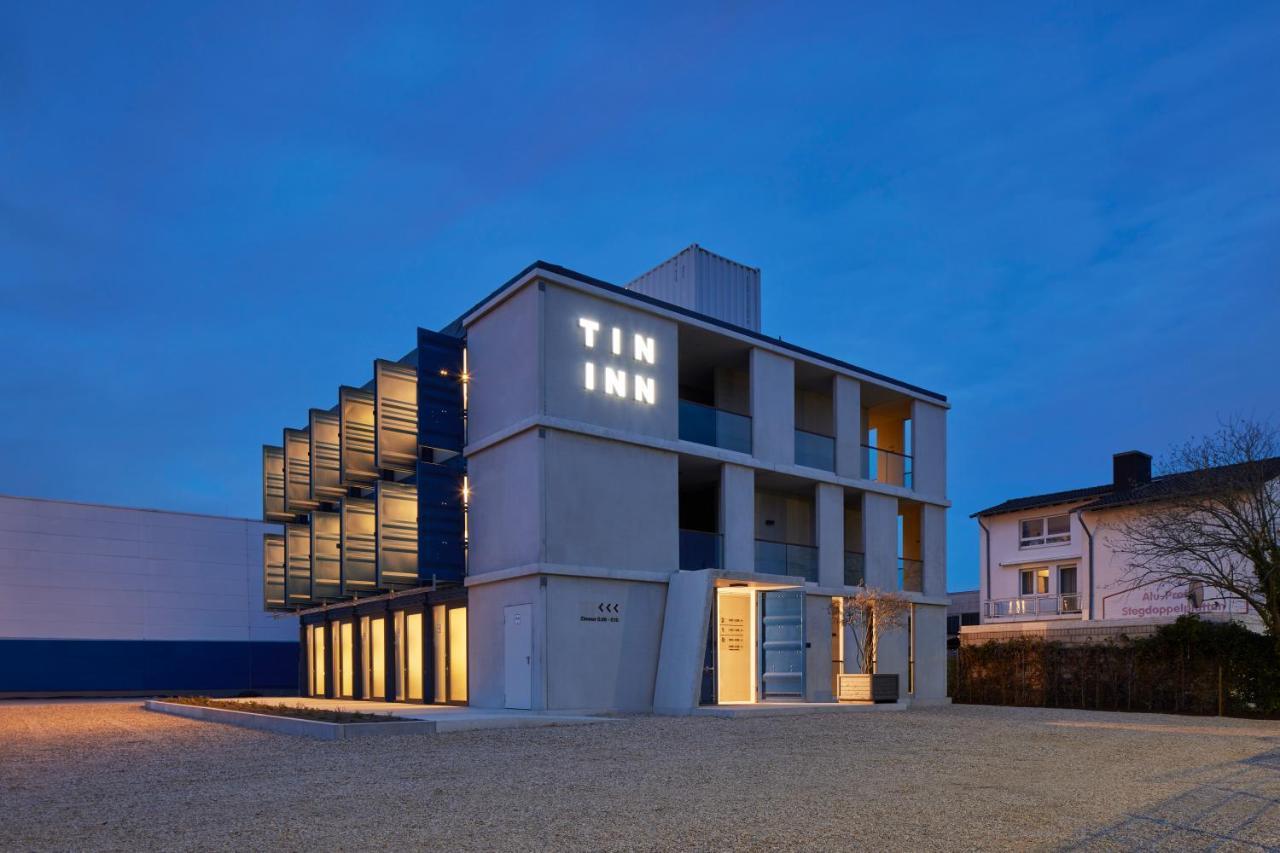 Tin Inn L Erkelenz Einfach Gut - Das Hotel Aus Hochwertig Ausgebauten Ueberseecontainern Exterior foto